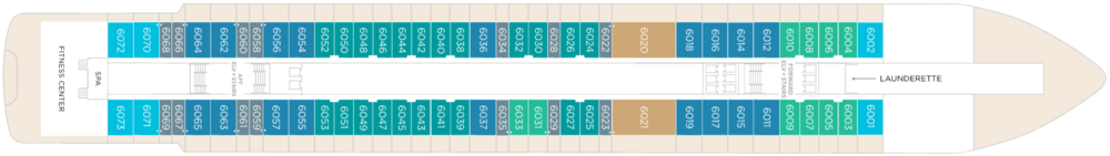 Crystal Cruises Crystal Grace Deck 6.png